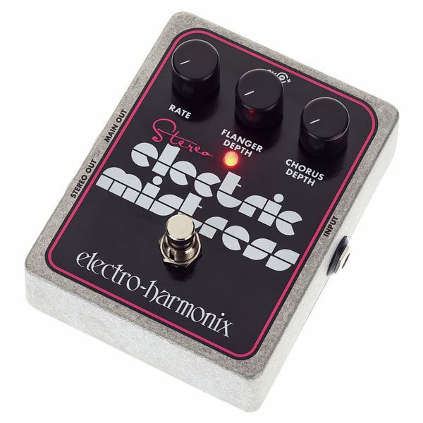 EHX Stereo Electric Mistress — flanger/chorus liquide signature David Gilmour
